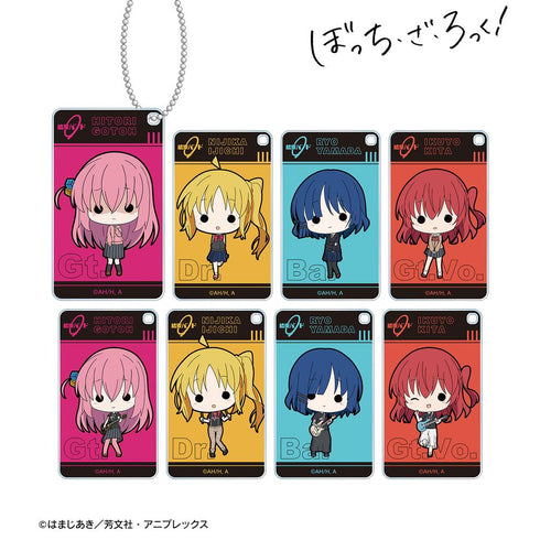 『ぼっち・ざ・ろっく!』トレーディング TINY スクエアアクリルキーホルダー(単位/BOX)【202510再販】